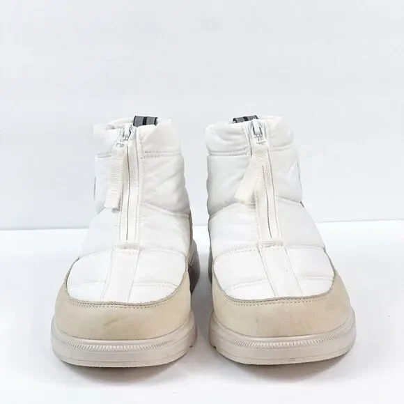 Canada Goose Cypress Puffer Boots Womens Size 6 White Lightweight Warmth - Picture 6 of 16